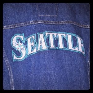 Licensed Levi's MLB Mariners Denim Jacket